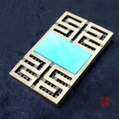 土耳其石胸针