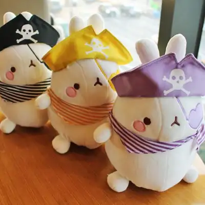[50% OFF] Molang Pirate Plush (Small) V.2