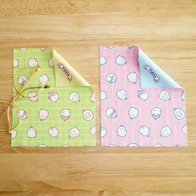 Color Check Glasses Cleaning Cloth Set