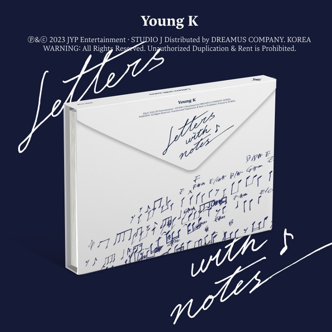 Young K 1st Full Album Letters with notes