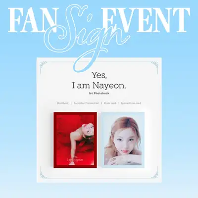 [VIDEO CALL EVENT] TWICE Photobook Yes, I am Nayeon.