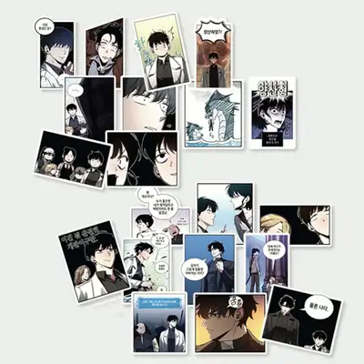 Removable Deco Sticker Set (Manuscript Sticker)