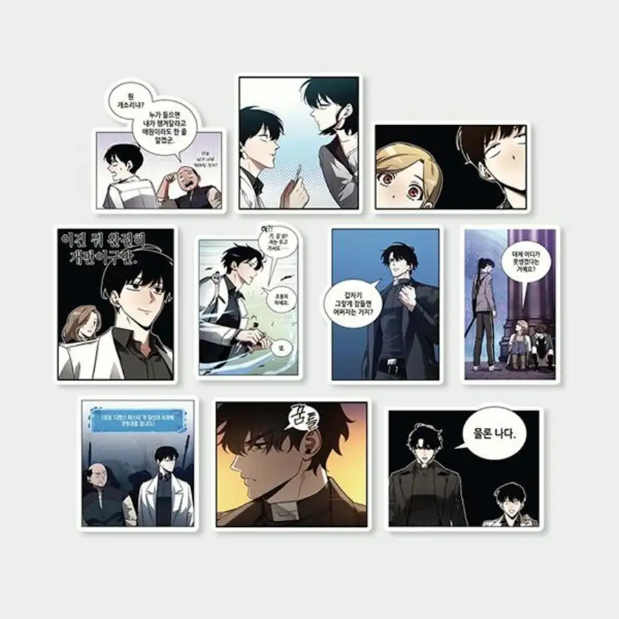 Removable Deco Sticker Set (Manuscript Sticker) — 3