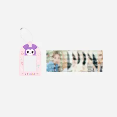 LOVELY MINI PHOTO FRAME KEYRING - TWICE 7TH ANNIVERSARY