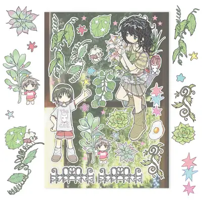 Amoostudio Succulent's Life Sticker