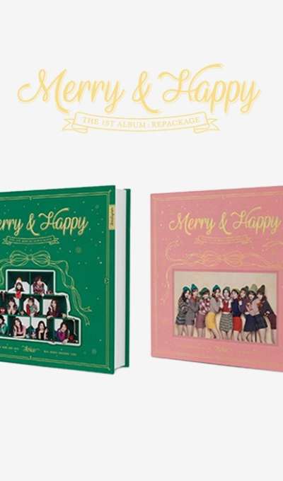 TWICE 1st Repackage Album Merry & Happy