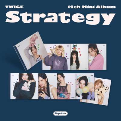 [LUCKY DRAW] TWICE 14th Mini Album STRATEGY (Step 4 ver.)