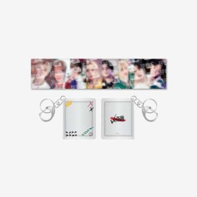 Stray Kids x SKZOO [THE VICTORY] MINI ALBUM KEY RING & MINI PHOTO SET