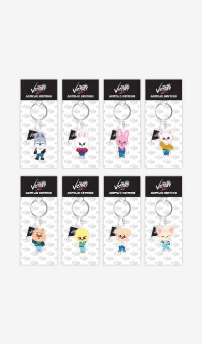 Stray Kids x SKZOO [THE VICTORY] Acrylic Key Ring