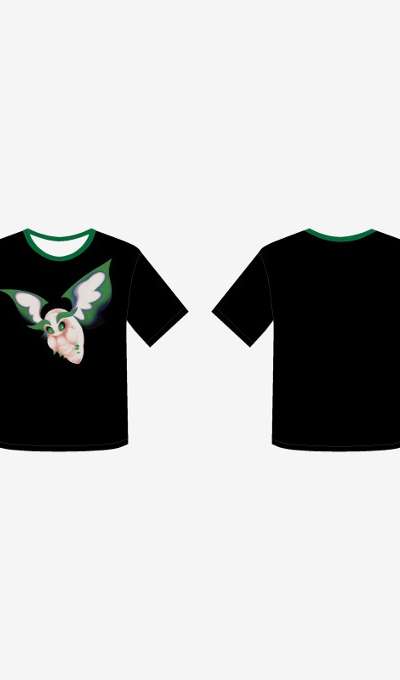 NMIXX movvat: T-shirt Black
