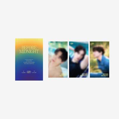 JUNHO SPECIAL PHOTO TICKET SET - 'Before Midnight'