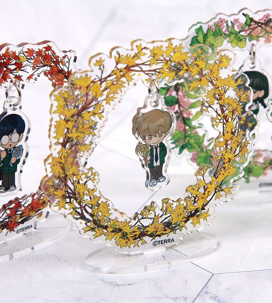 [Spinach Flower Bouquet] Four Seasons Acrylic Stand 5 Types