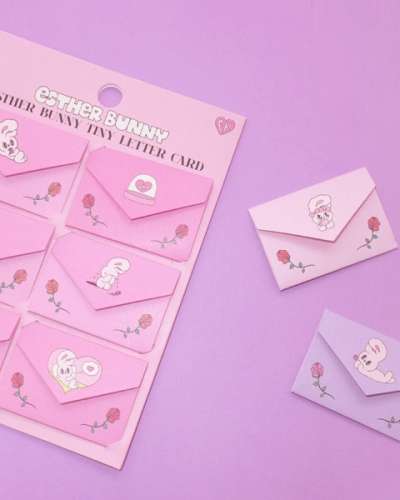 Esther Bunny Tiny Letter Card