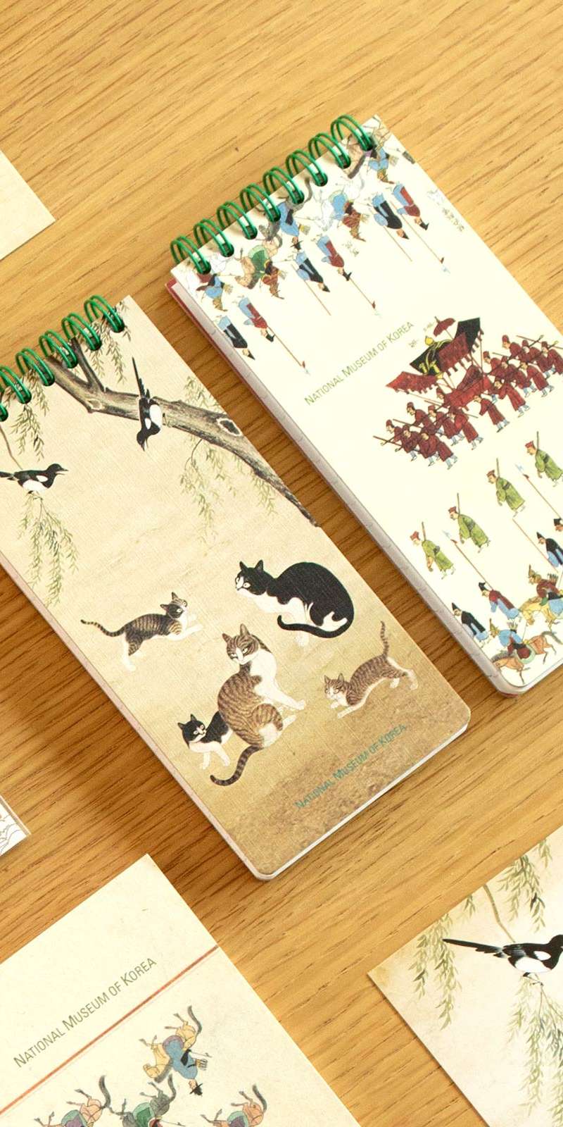 Spring Notebook (Cat) - National Museum of Korea Special Product