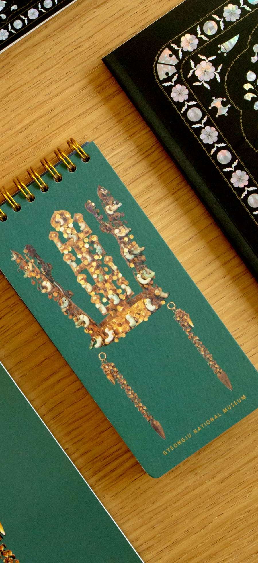 Spring Notebook (Gyeongju Gold Crown) - National Gyeongju Museum Special Product