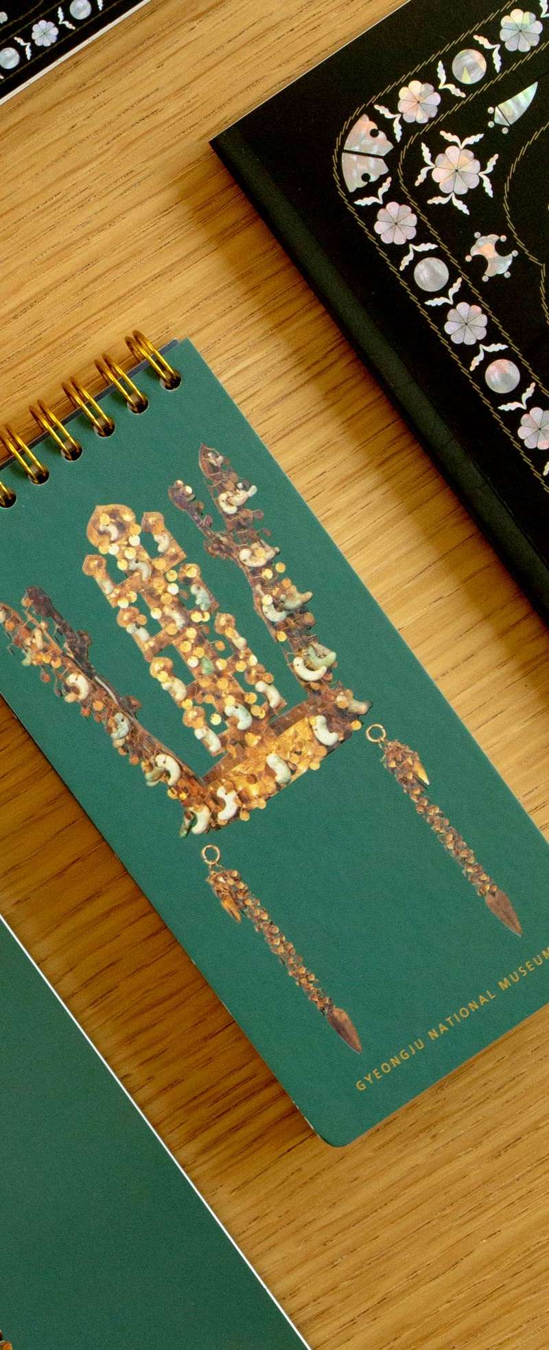 Spring Notebook (Gyeongju Gold Crown) - National Gyeongju Museum Special Product