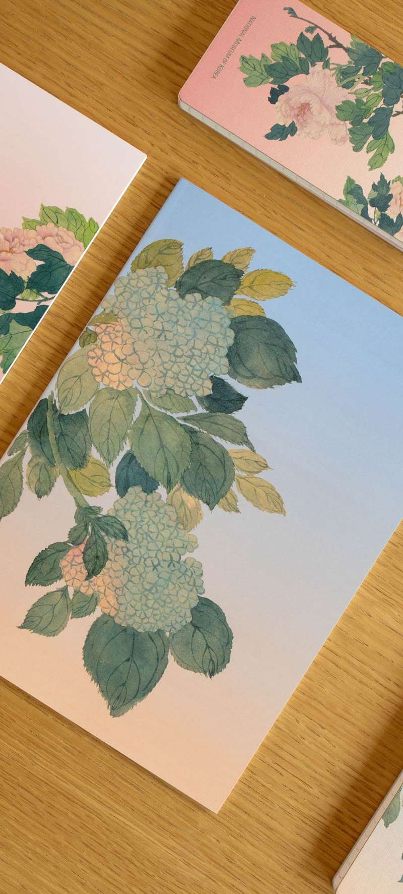 Ruled Notebook (Hydrangea) - National Museum of Korea Exclusive