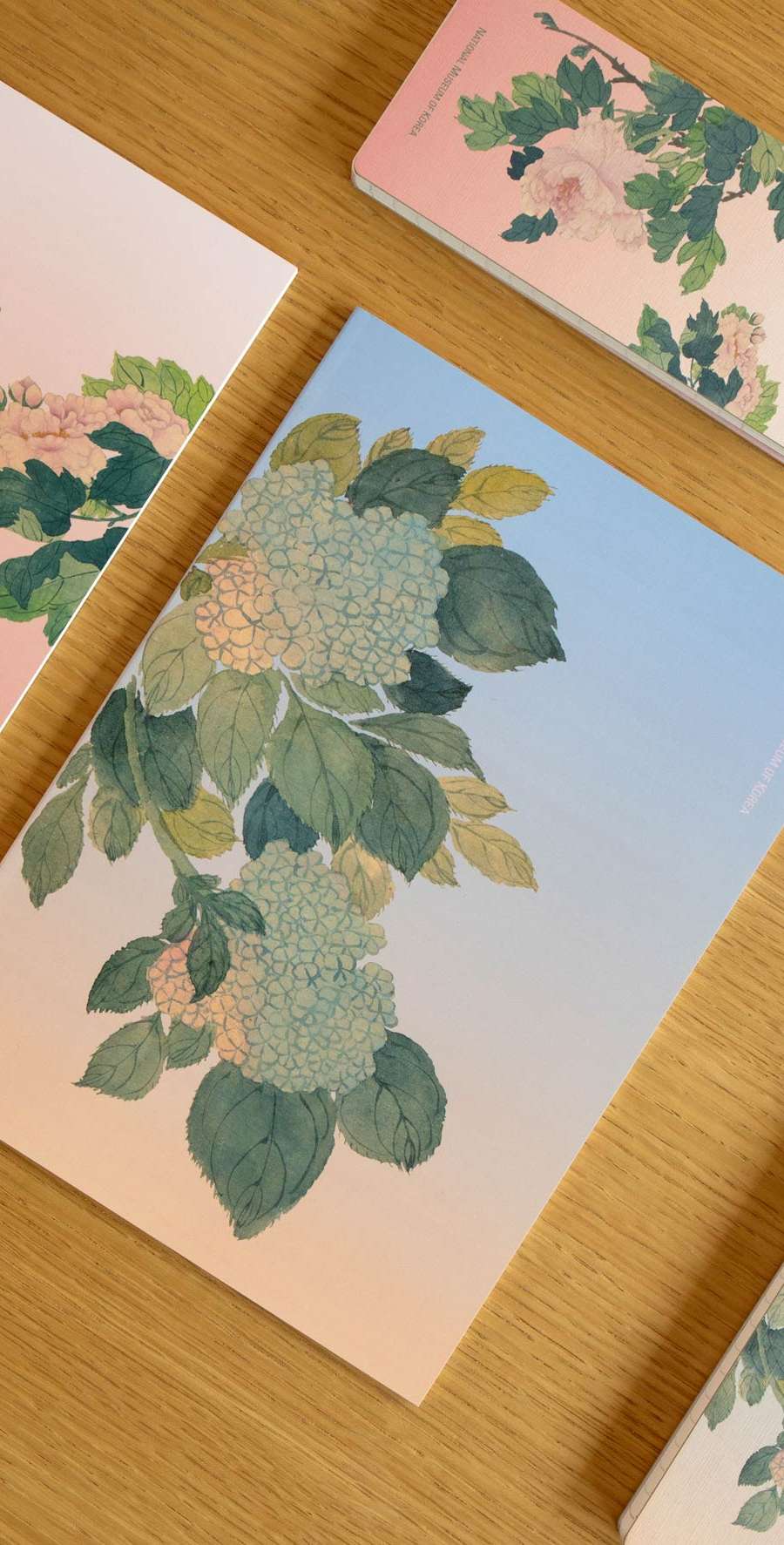 Ruled Notebook (Hydrangea) - National Museum of Korea Exclusive