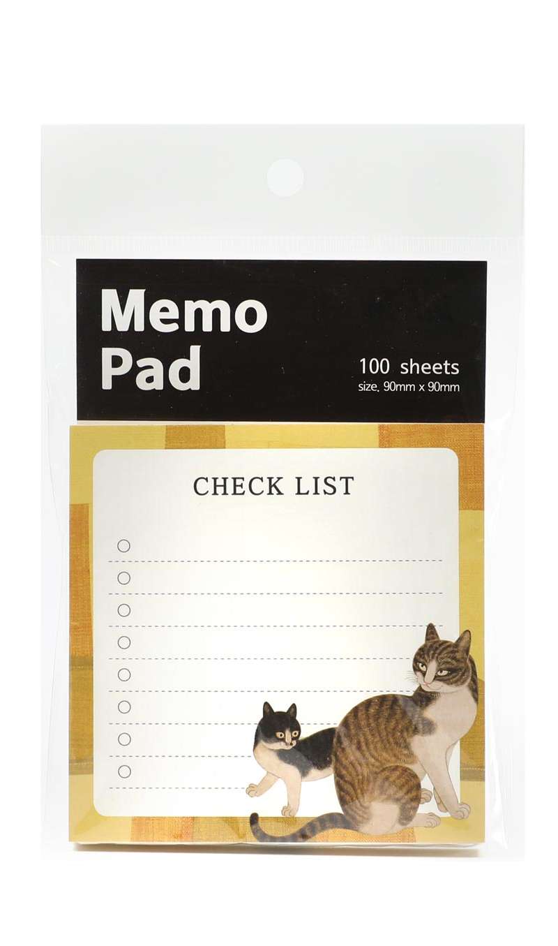 Jeon Jo Jiwoon Pilyu Ha Myodo Memo Pad (Yellow)