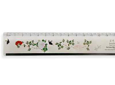 Flower and Butterfly Ruler (15cm)