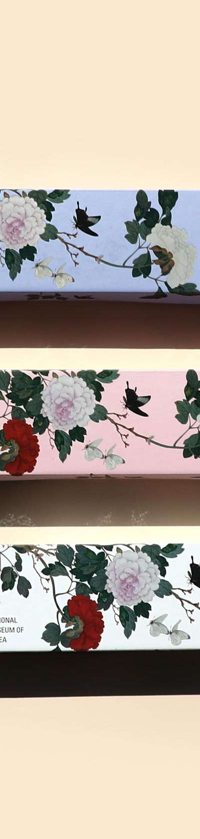 Flower and Butterfly Paper Pencil Case