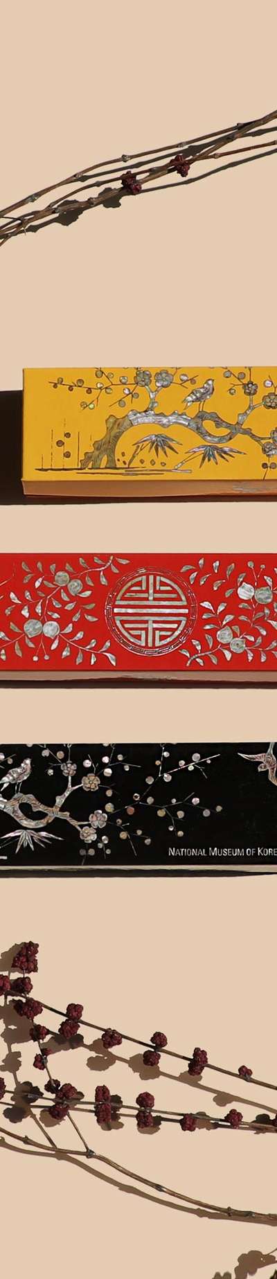 Mother-of-Pearl Pattern Paper Pencil Case