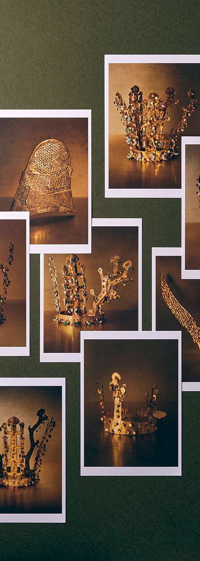 Gyeongju Gold Crown Postcard Series - National Gyeongju Museum Special Product (Collaboration with Photographer Koo Bohn-chang)