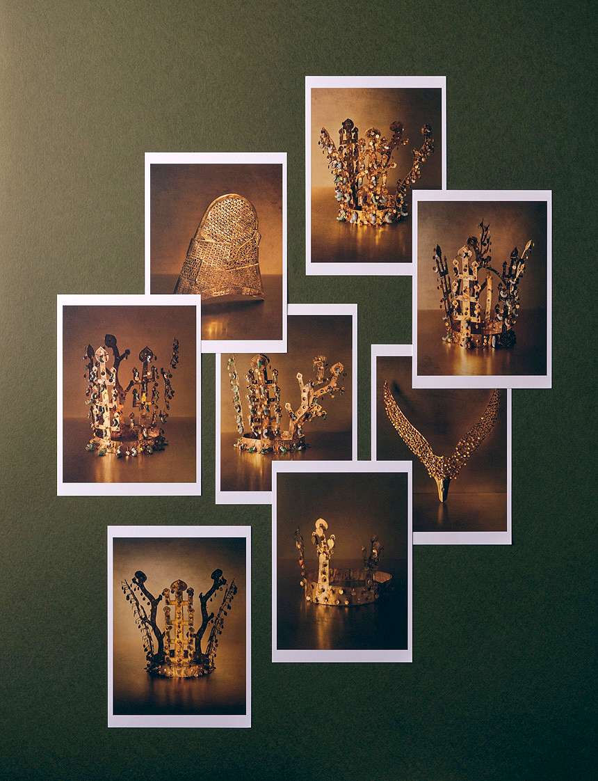 Gyeongju Gold Crown Postcard Series - National Gyeongju Museum Special Product (Collaboration with Photographer Koo Bohn-chang)
