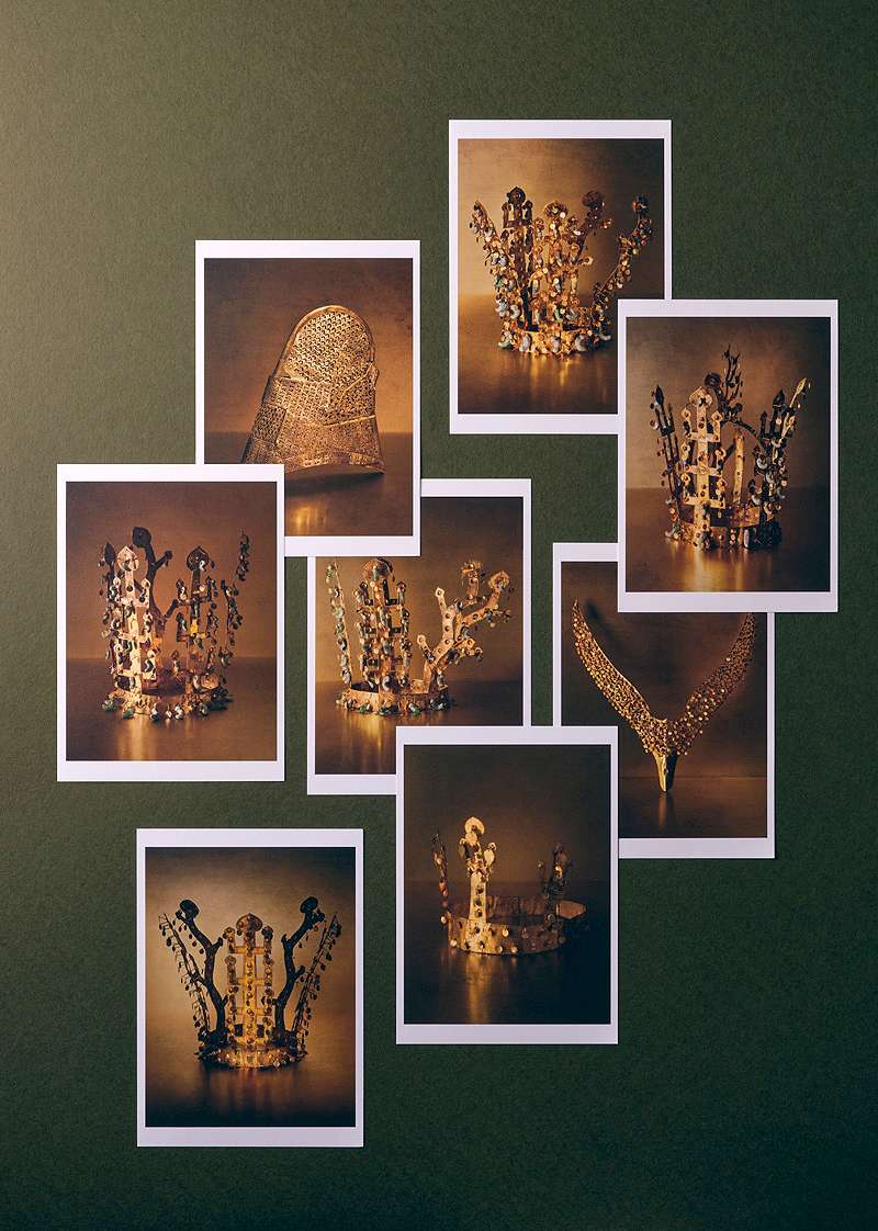 Gyeongju Gold Crown Postcard Series - National Gyeongju Museum Special Product (Collaboration with Photographer Koo Bohn-chang)