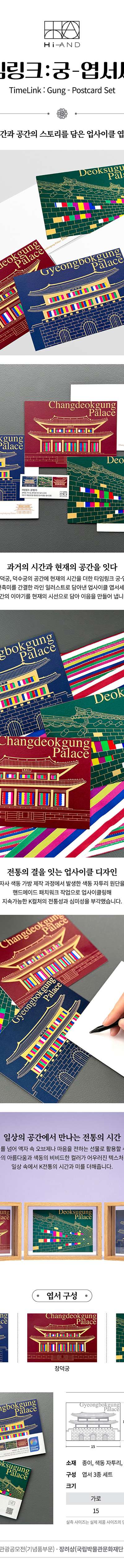 Palace Postcard Set <2025 Korea Tourism Competition>
