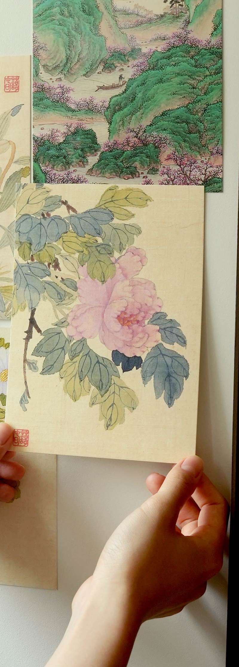 Postcard (Peony) – National Museum of Korea Exclusive Product