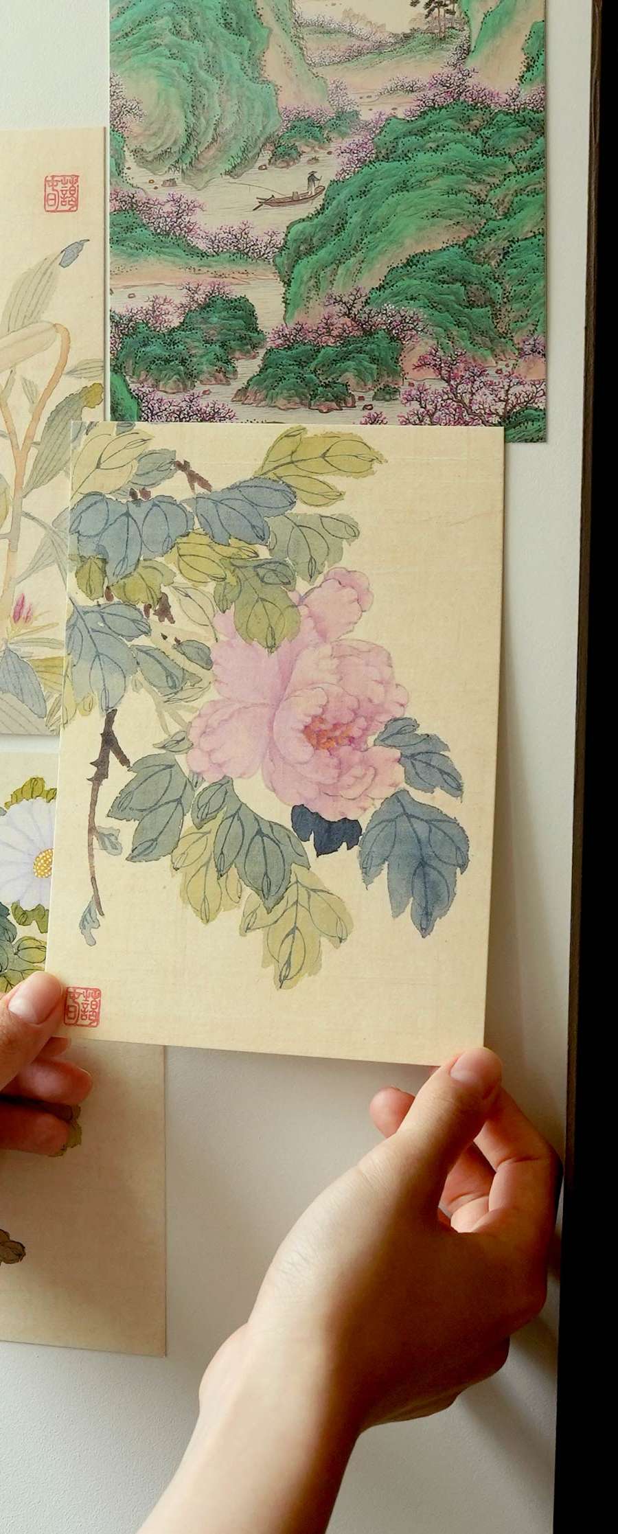 Postcard (Peony) – National Museum of Korea Exclusive Product