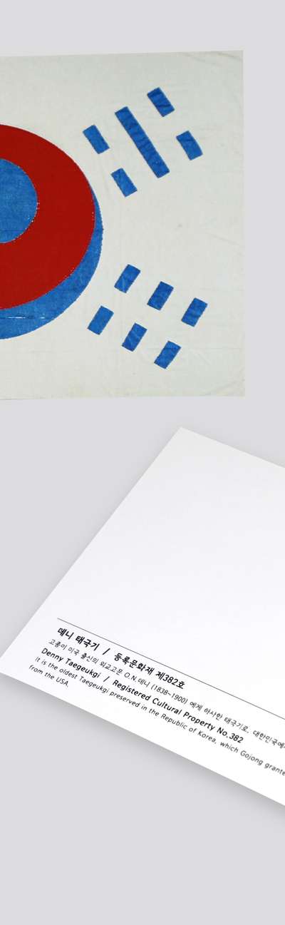 Deni Taegeuk Flag Postcard