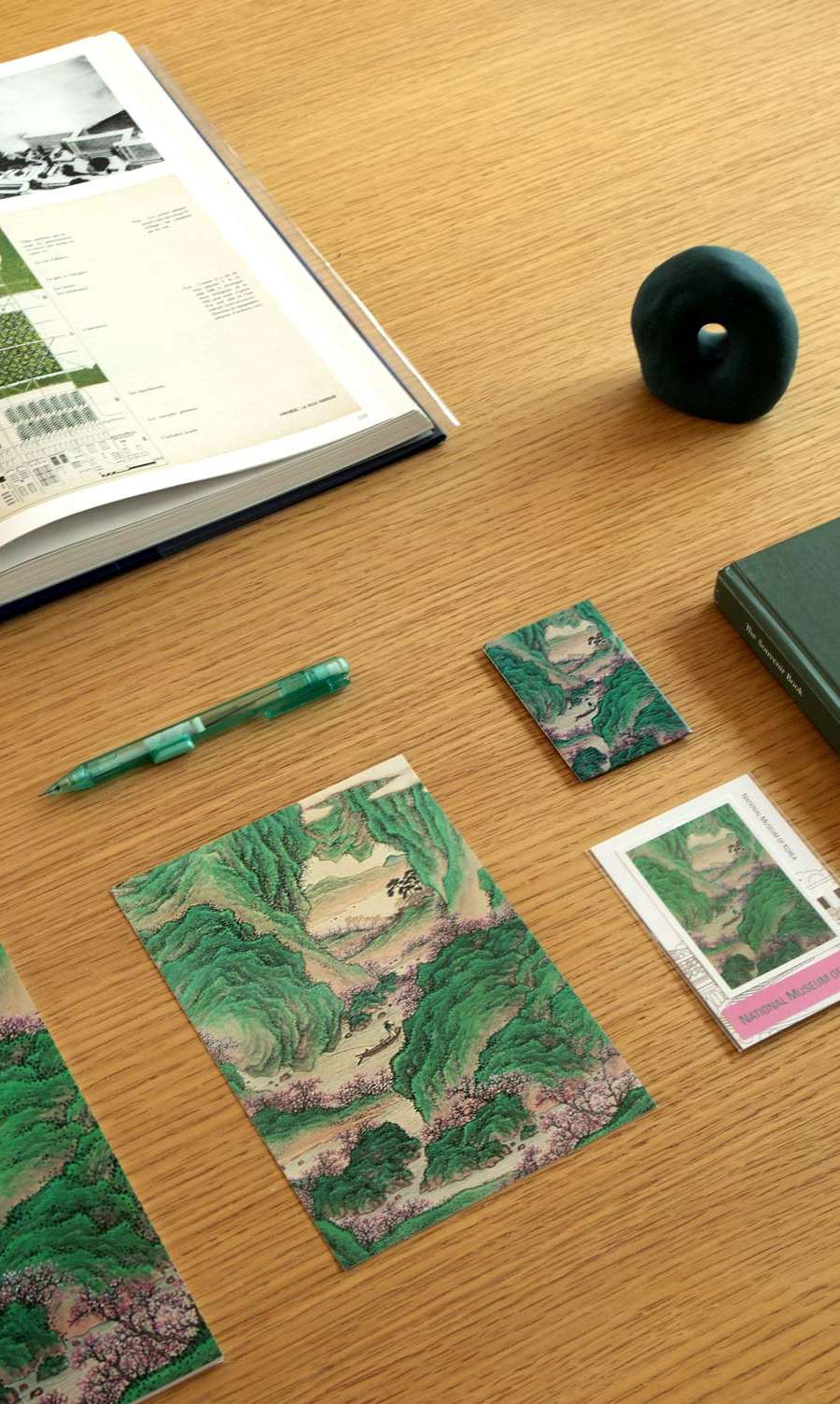 Calligraphy and Painting Magnet (Journey to the Peach Blossom Spring) - National Museum of Korea Special Product