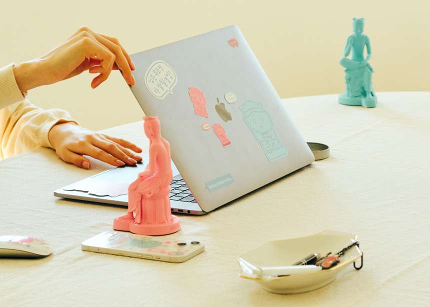 Bangasayusang Removable Sticker Yongsan 20th Anniversary Limited Edition (Moodz x Choi Go-shim)