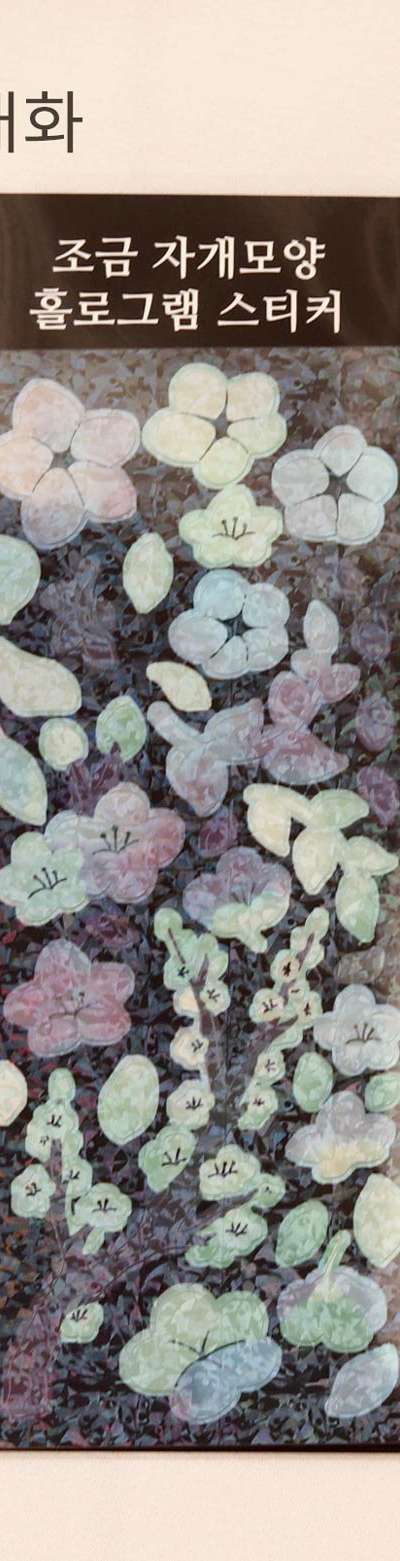 Mother-of-Pearl Hologram Sticker <2024 Moods Project Selected Work>