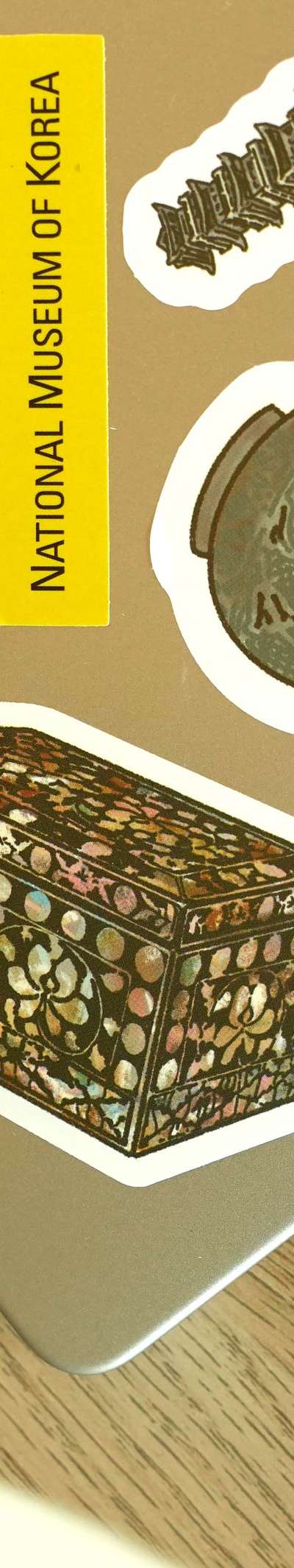 Sticker (Mother-of-Pearl Box) National Museum of Korea Specialty Product