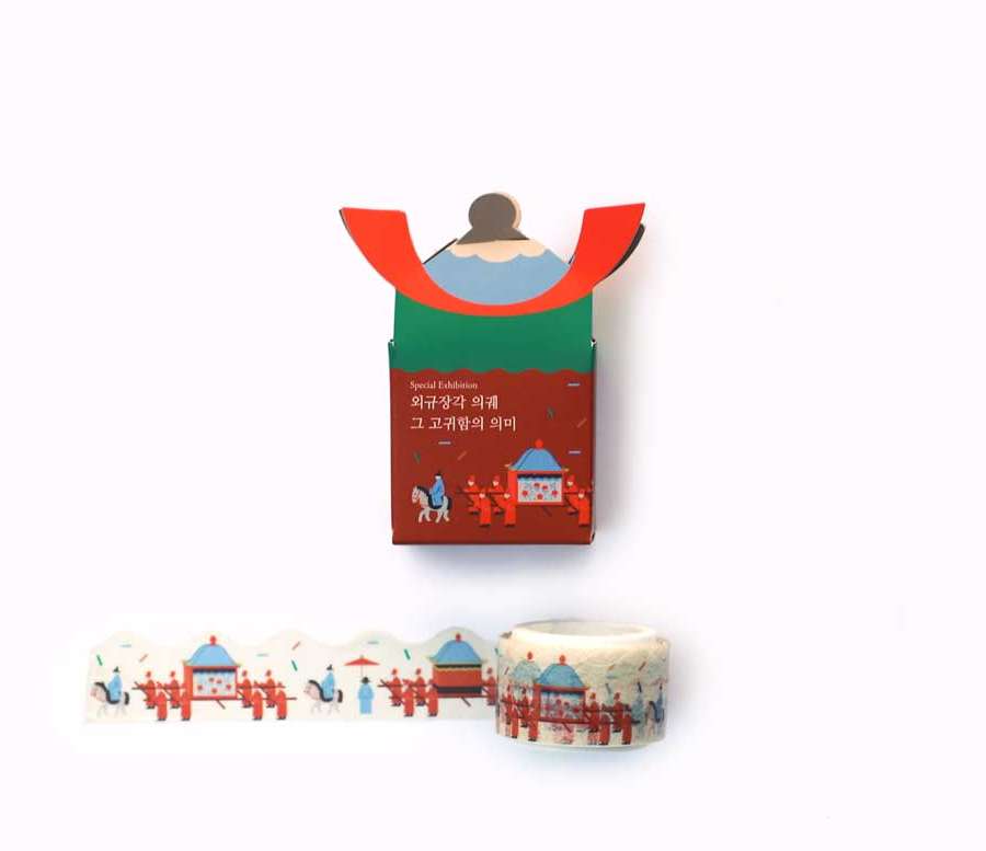 [Uigwe Exhibition] Masking Tape (Palanquin)