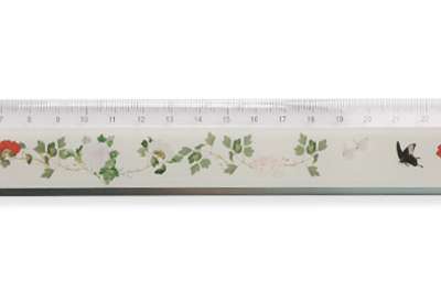 Flowers and Butterflies Ruler (30cm)