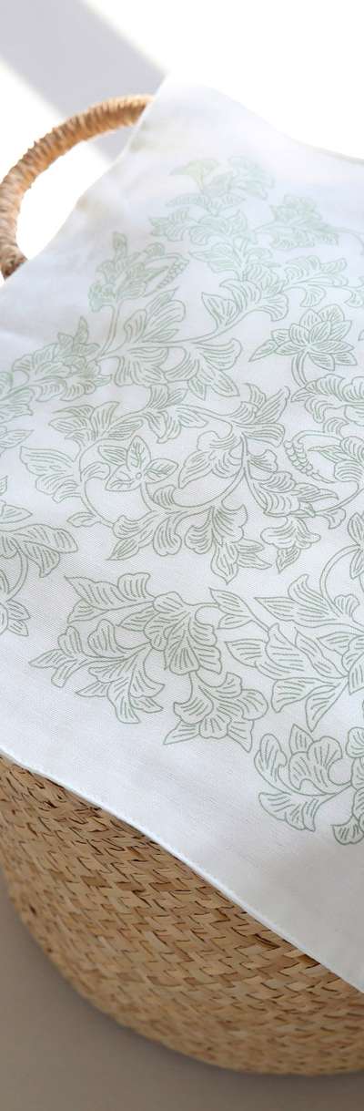 Goryeo Celadon Lotus Vine Gauze Towel <2025 Muses Competition Selected Work>