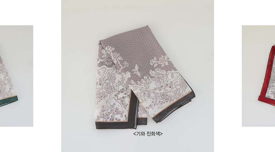 Jahgyeongjeon Flower Wall Scarf <2023 Muses Competition Selected Work>