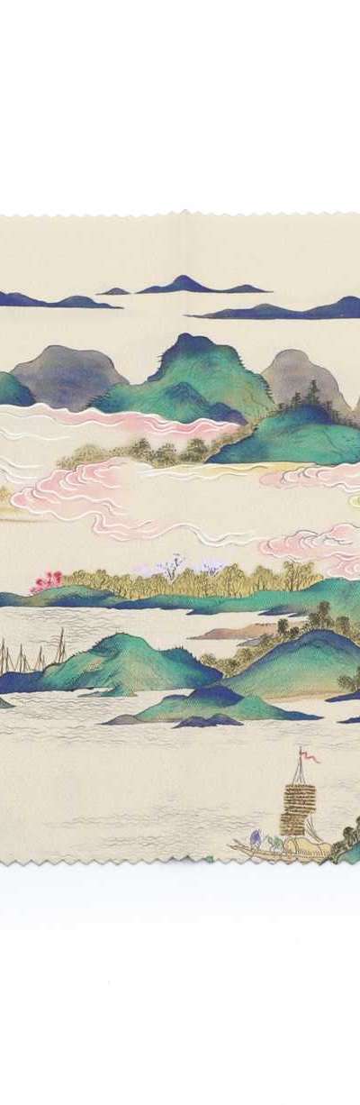 Eyeglass Cloth (Mountain and Water Landscape)
