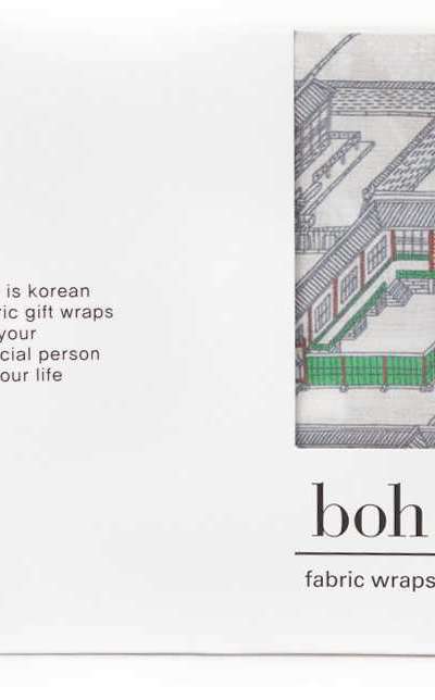 Single-Layer Bojagi Donggwoldo White