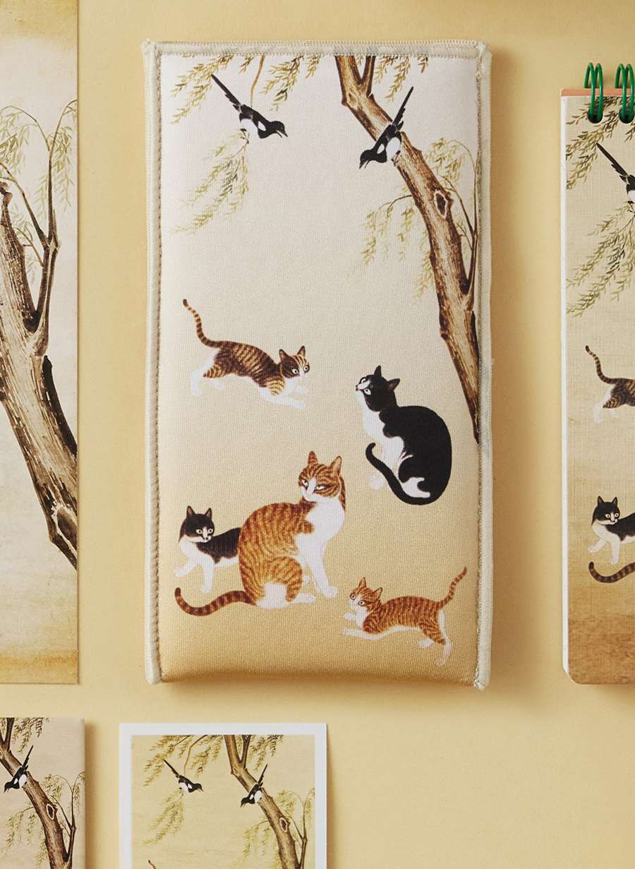 Cat Glasses Pouch - National Museum of Korea Exclusive Product