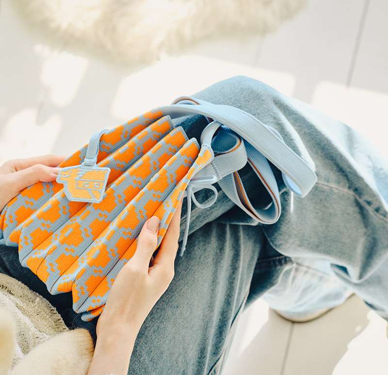 Yi Sun-sin Exhibition Pleats Bag (Small) <Our Yi Sun-sin> Exhibition (Mutz x Joseph&Stacey)