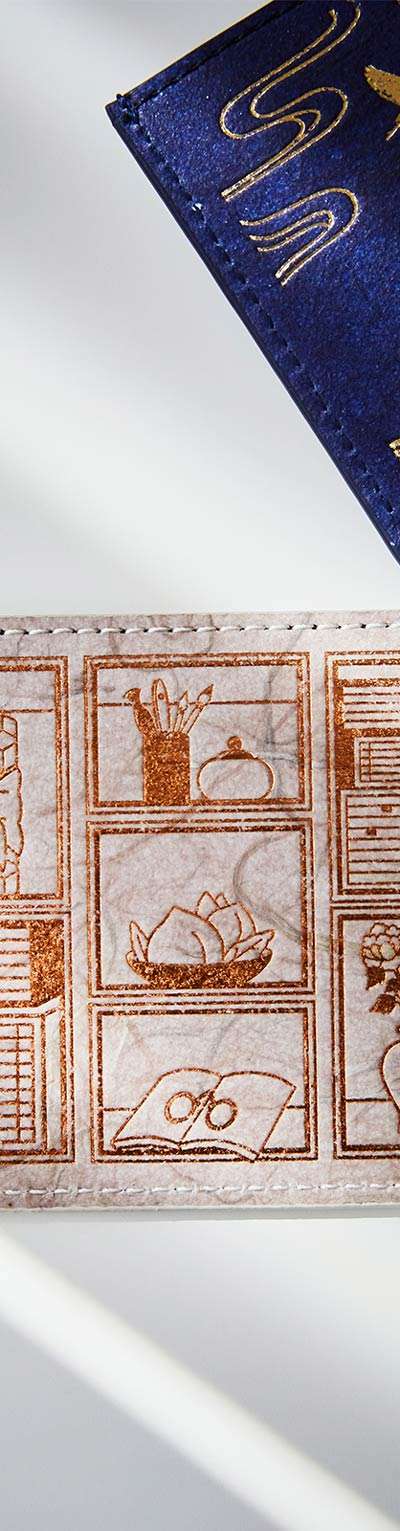 Hanji Leather Card Wallet (Chaekgado) <2023 Muse Competition Selected Work>