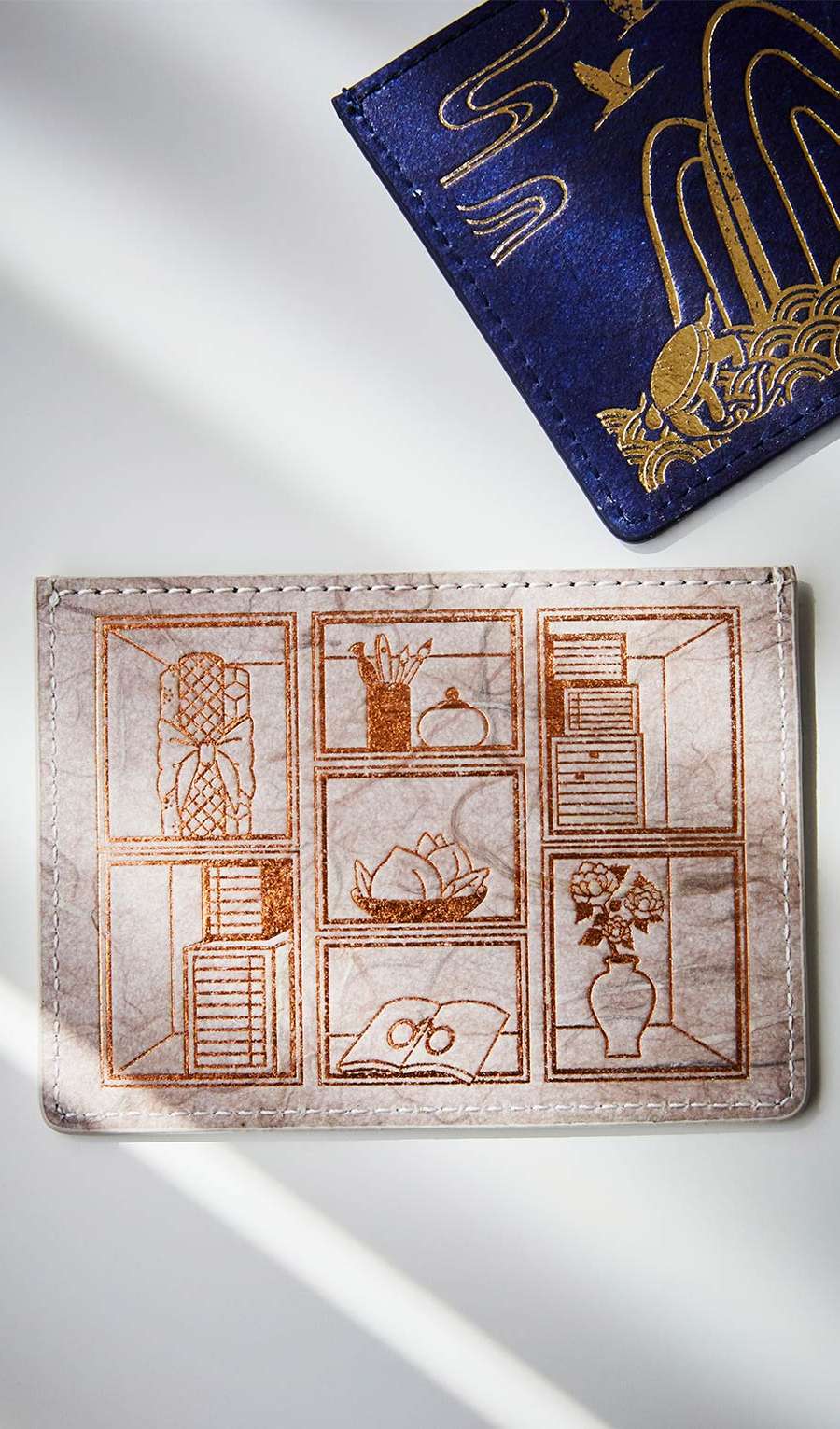 Hanji Leather Card Wallet (Chaekgado) <2023 Muse Competition Selected Work>