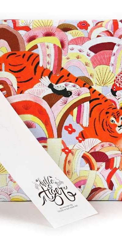 Red Tiger Pouch
