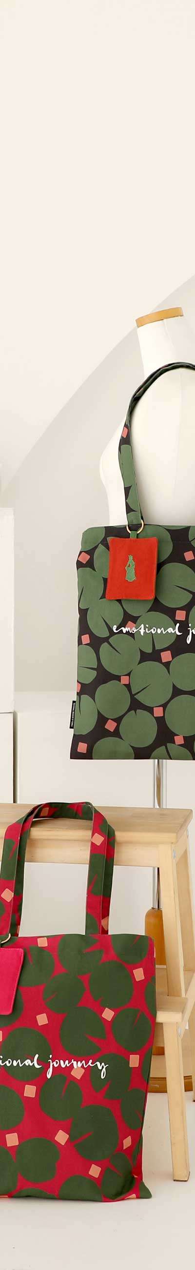 Pensive Bodhisattva Embroidered Canvas Tote Bag