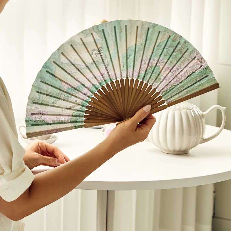 Folding Fan (Journey to Peach Blossom Spring) - National Museum of Korea Specialized Product